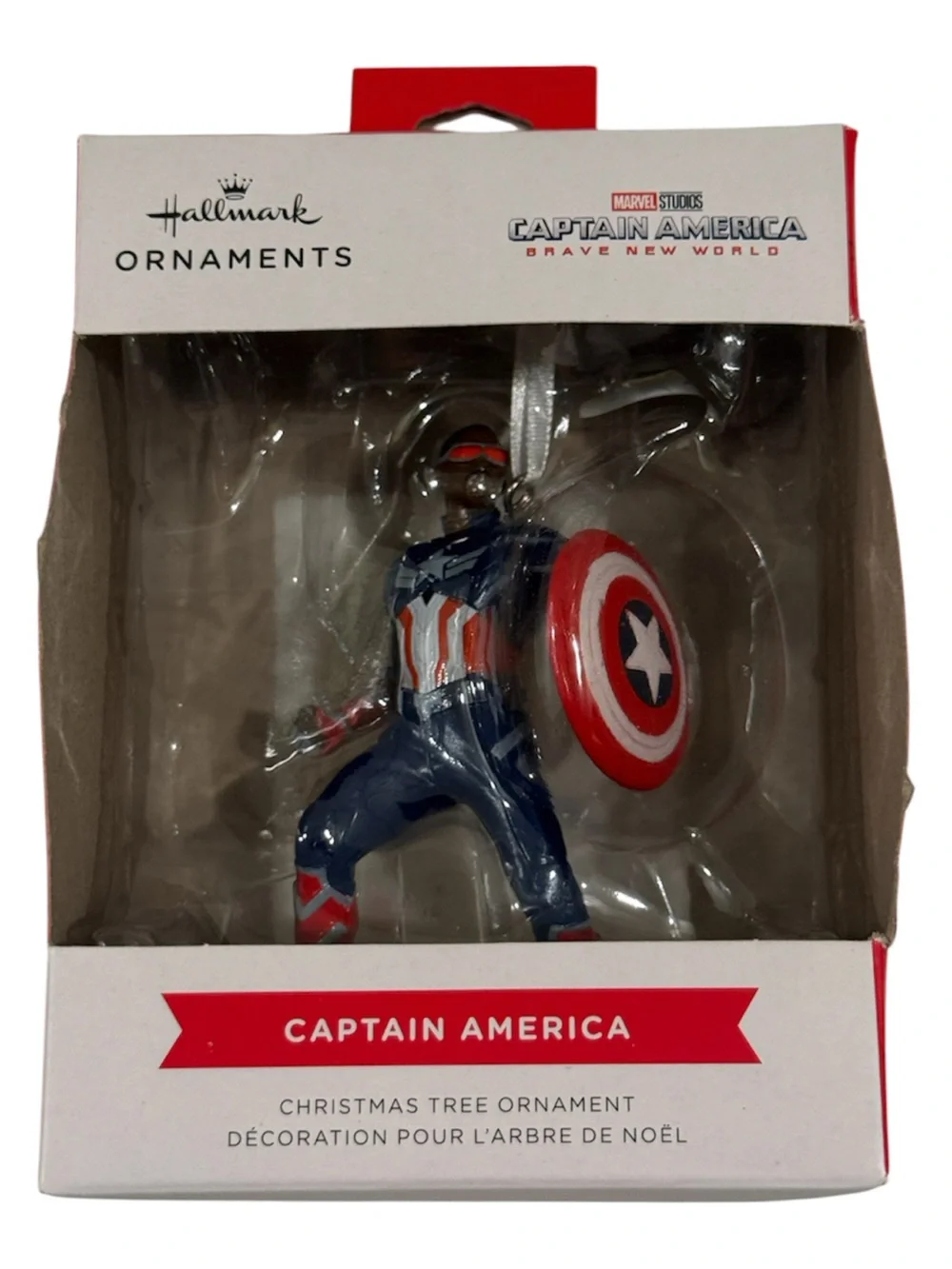 NEW Hallmark “ Captain America “ Brave New World Ornament